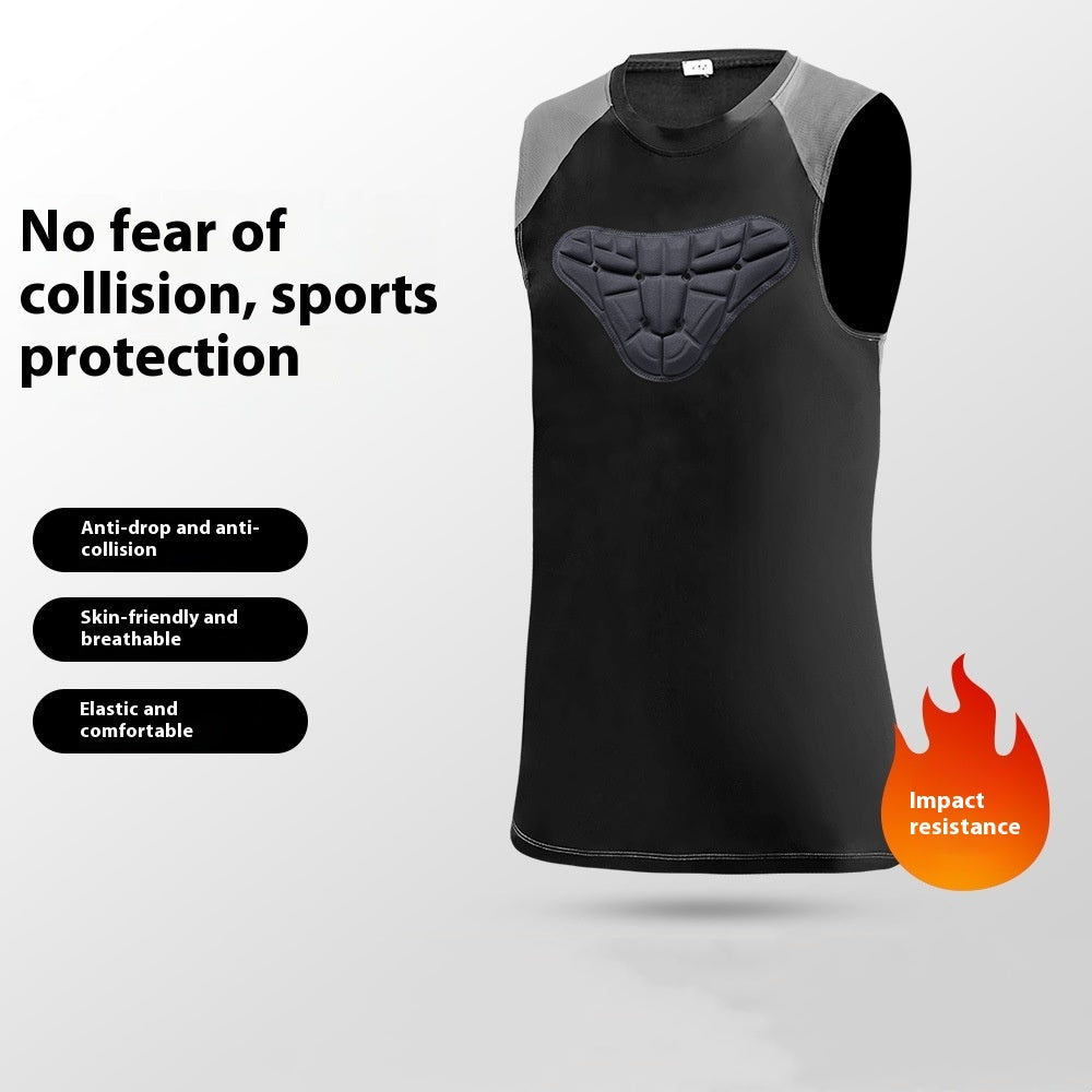 Veste de basketball anticollision 3D pour hommes