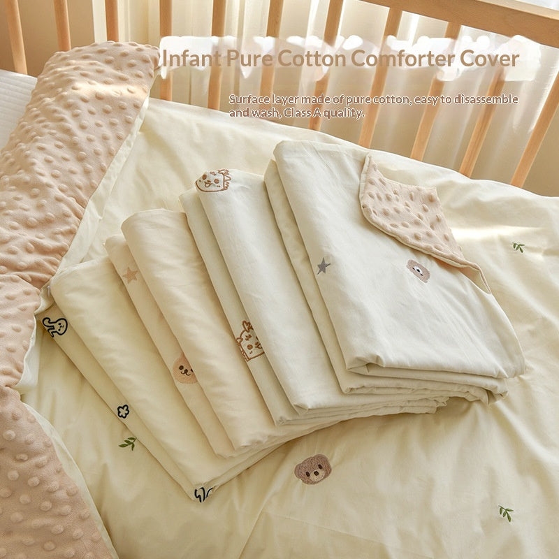 Couverture de couettes en coton pur bébé