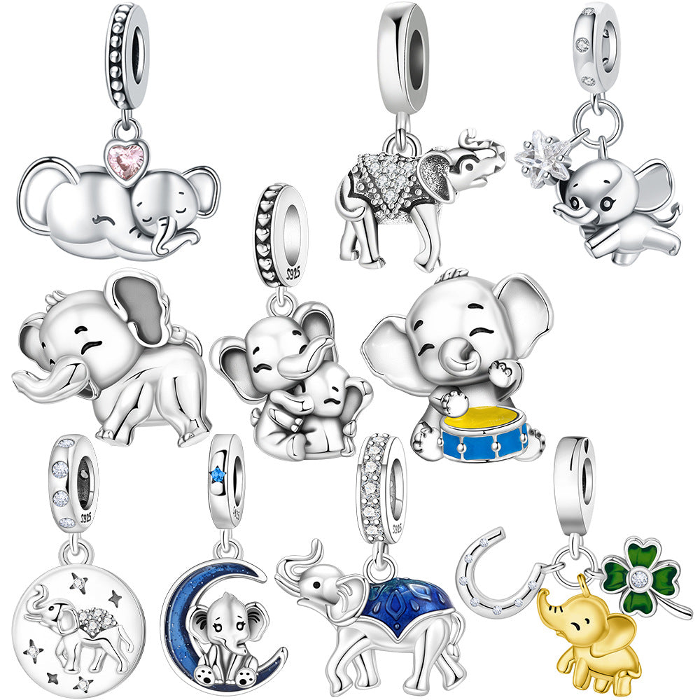 Mignon éléphant bricolage bracelet perles