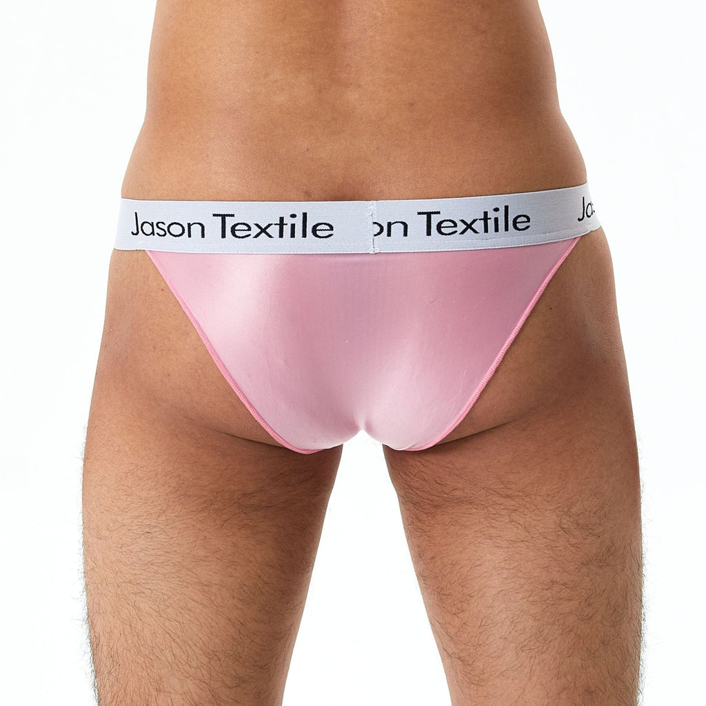 Slip soyeux mince et transparent