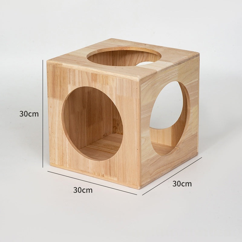 Maison de chat Villa personnalisée Dice-forme Modulaire Cat Cage Pet House