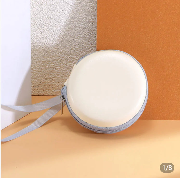 Boîte de lunettes de soleil pliantes-Beige version simple-1 pièce