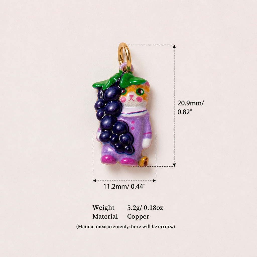 Pendentif mignon en forme de fruit