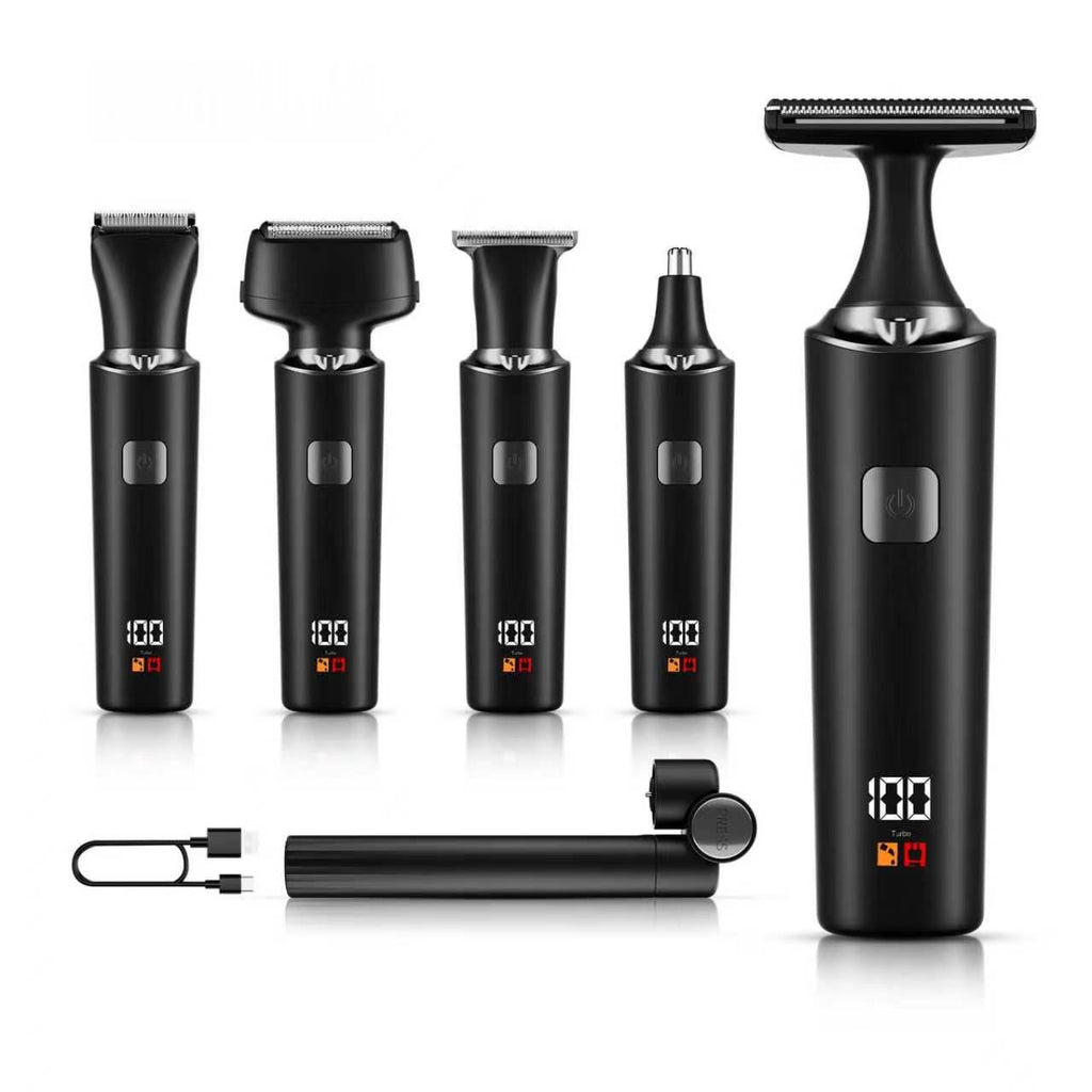 Rasoir électrique multifonctionnel pour hommes et ensemble de trimmer