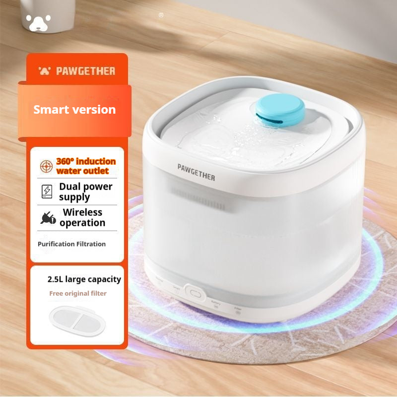 Pet Small To Big Cat Unplugged Pet Water Apparatus