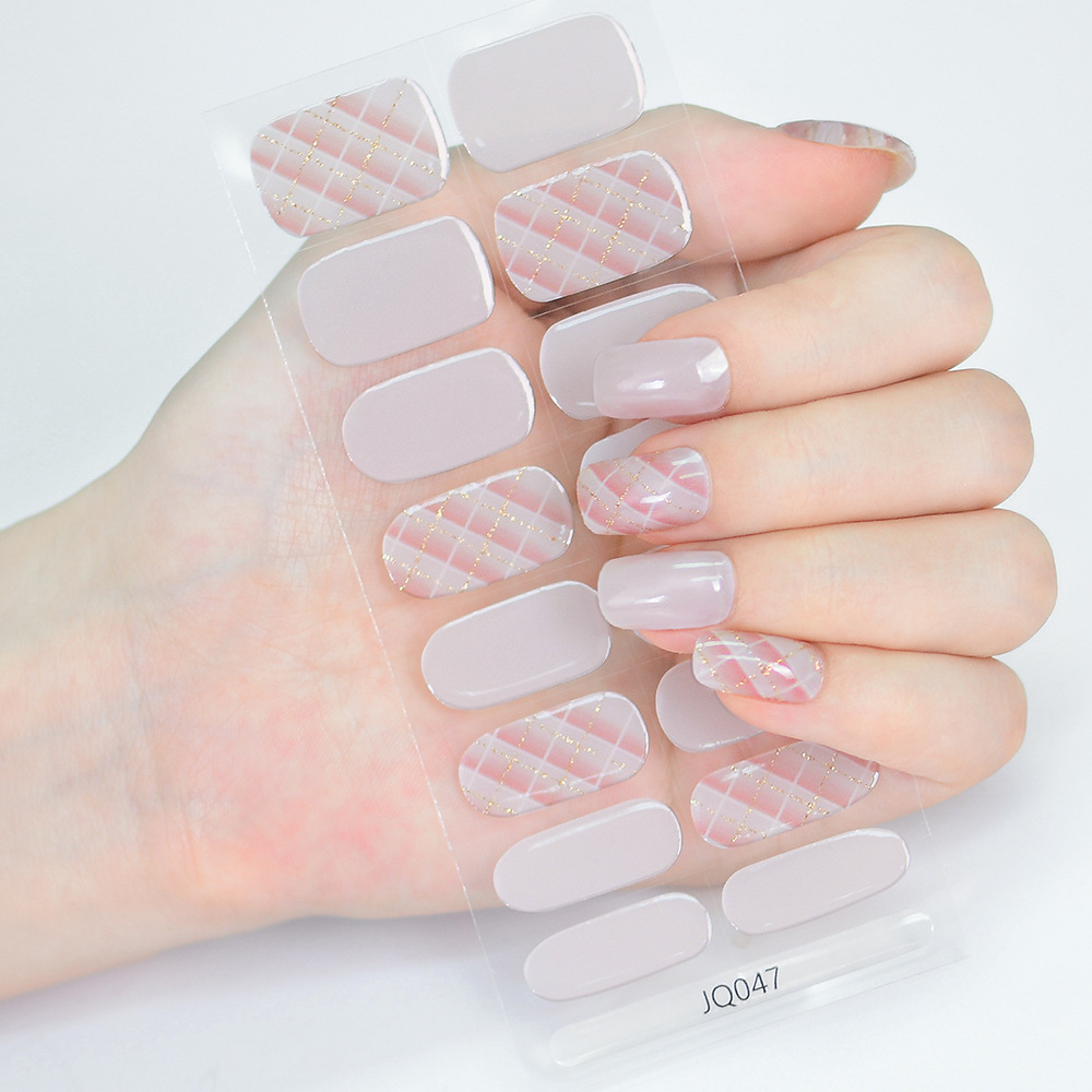 Sticker à ongles gel durcissant la lumière