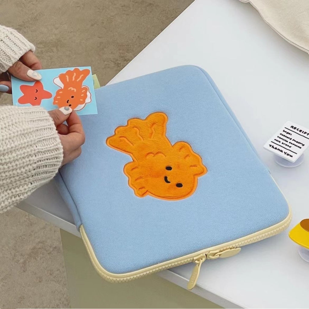 Cute Goldfish Tablet PC Protection Sac à manches