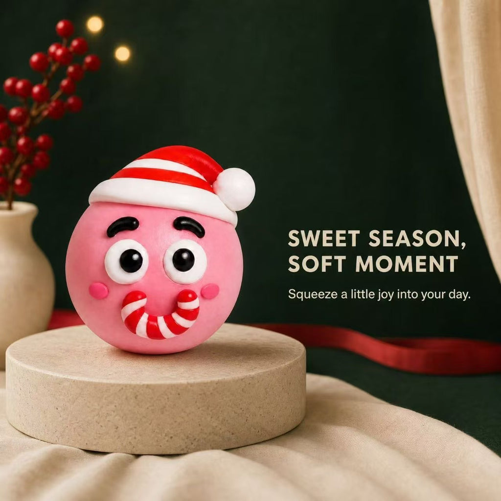 Jouet anti-stress de la balle de Noël