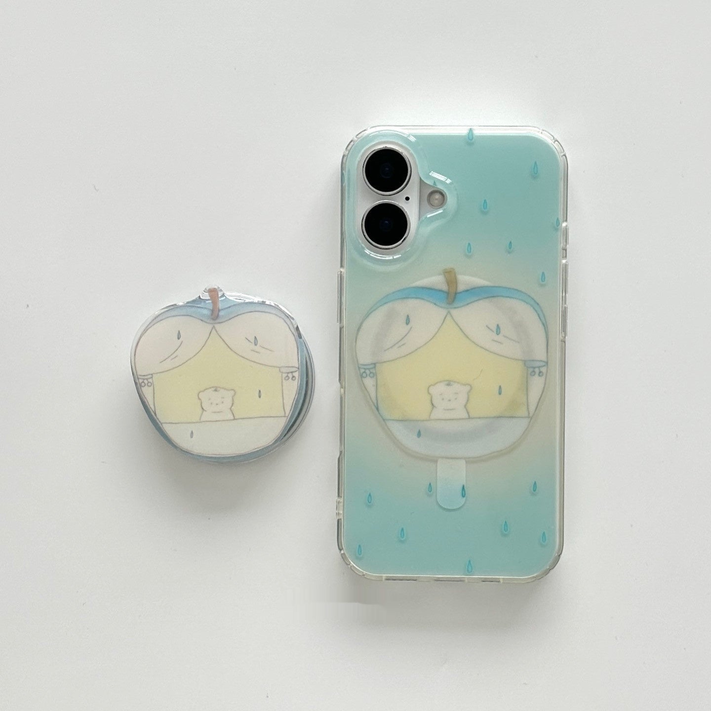 Porte-puppy magnétique personnalisé Creative Raindrop