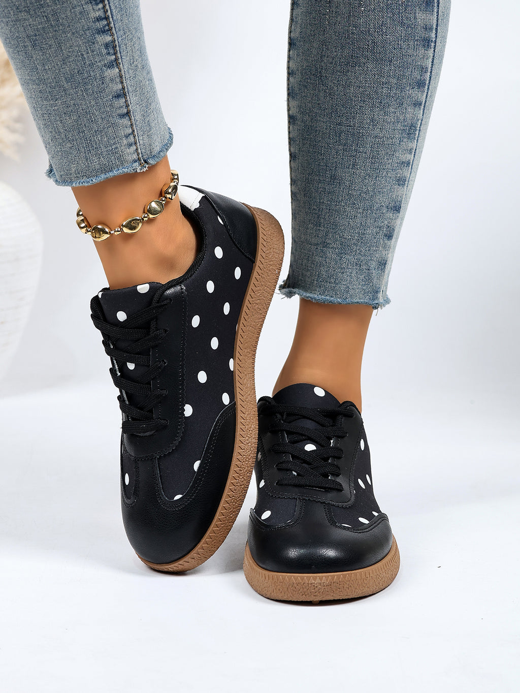 Arrivée Plateforme papa Chaussures Femmes Bloc de couleur Casual Sport Sneakers Mode Versatile Rétr