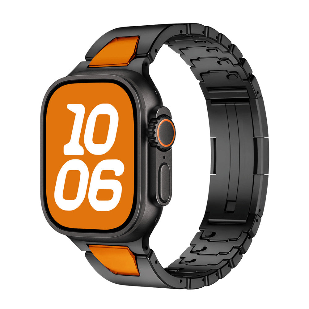 Bracelet de montre en acier inoxydable à libération rapide