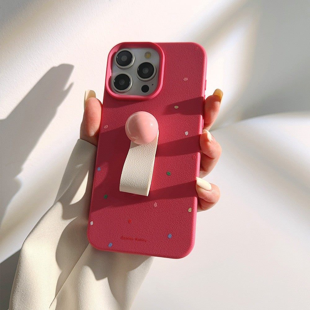 Dopamine 13 Silicone 12 Boîtier de téléphone à anneaux fixés
