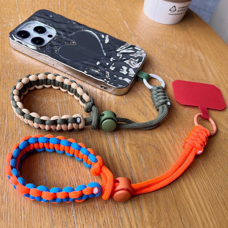 Téléphone portable Lanyard Short Wrist réglable
