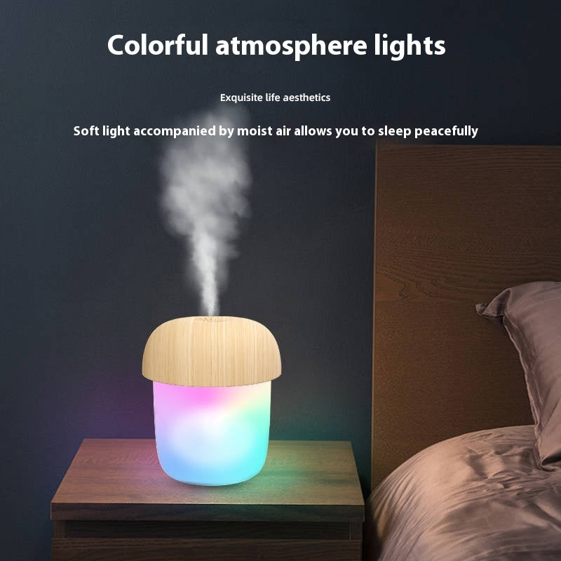 Champignons gouttelettes d'eau Humidificateur Mini Usb Véhicule à usage domestique Petit spray pour bureau