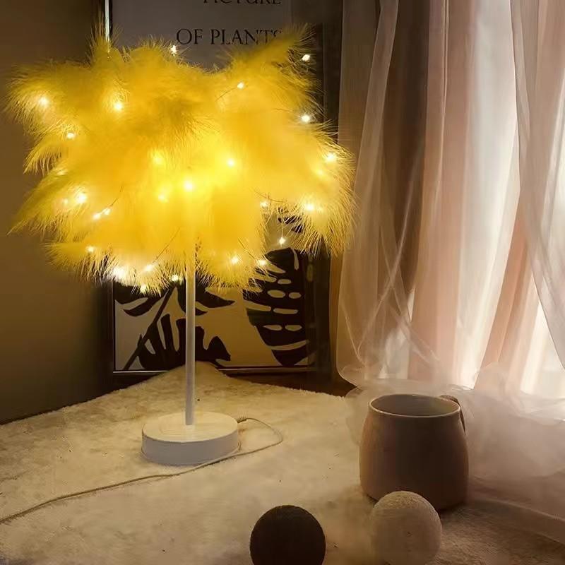 Lampe de table de chambre à LED LED créative