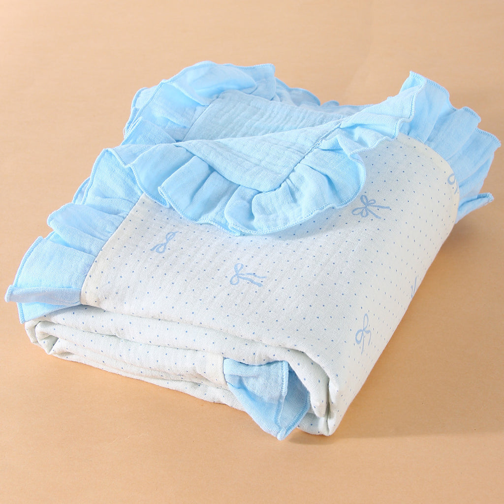 Double-Layer Padded Fabric Baby Blanket