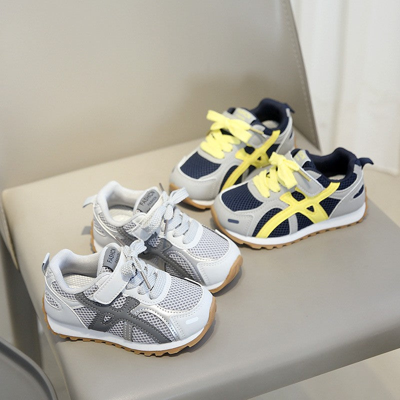 Automne Arrivée Garçons Soft Sole Comfort Sneakers Style coréen Mode Versatile filles Casual