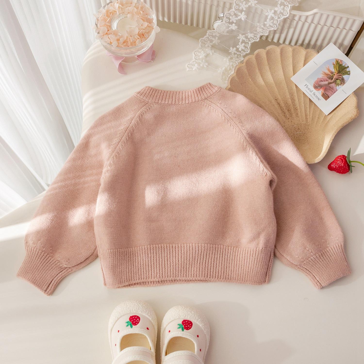 Mignon petit lapin broyé sweater top pour les filles