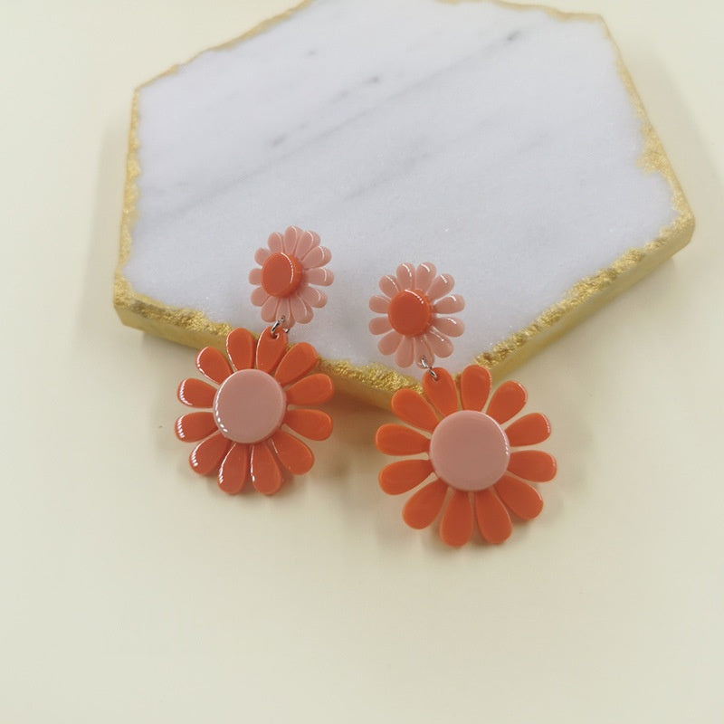 Elégant Internet célèbre Vintage 925 Boucles d'oreilles en argent Stud