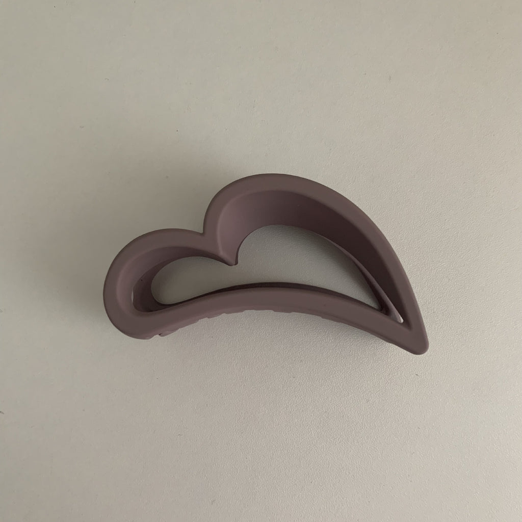 Plastic Love Grosted Texture Acrylique cheveux clip