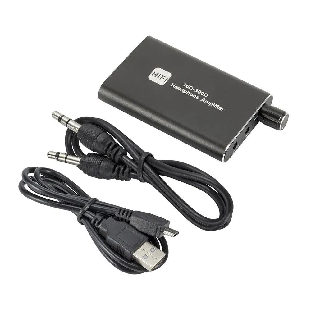 16-3000 Écus Amplifieur casque Portable Earphone AMP 3.5mm avec câble USB audio