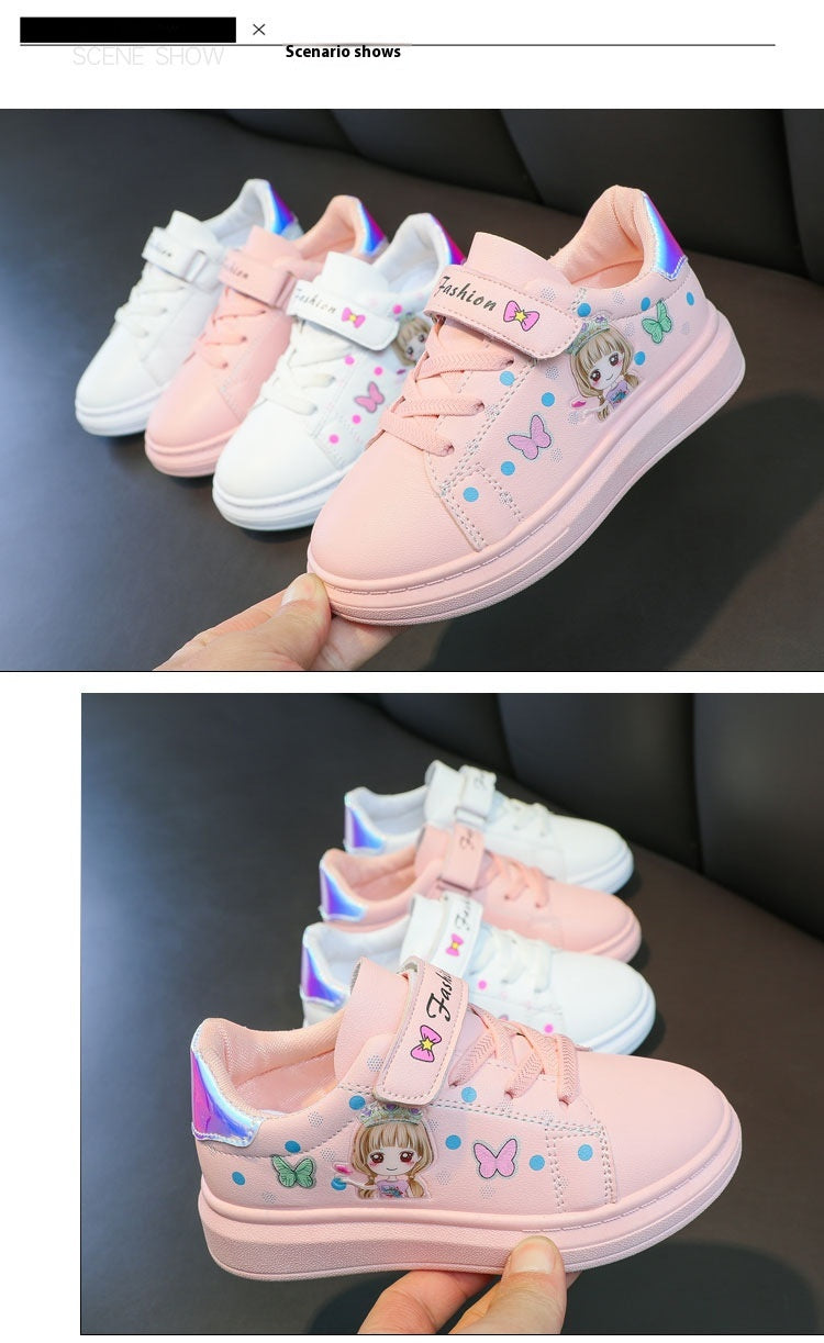Chaussures Casual Blanc Breathable Sport pour Enfants