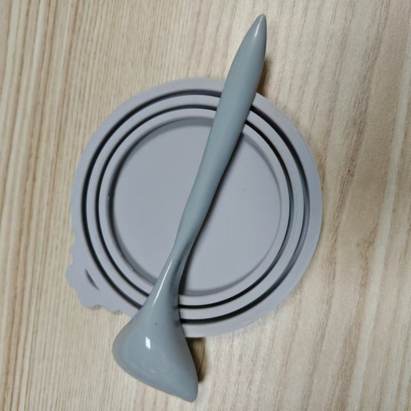 Couverture en silicone pour aliments pour chats