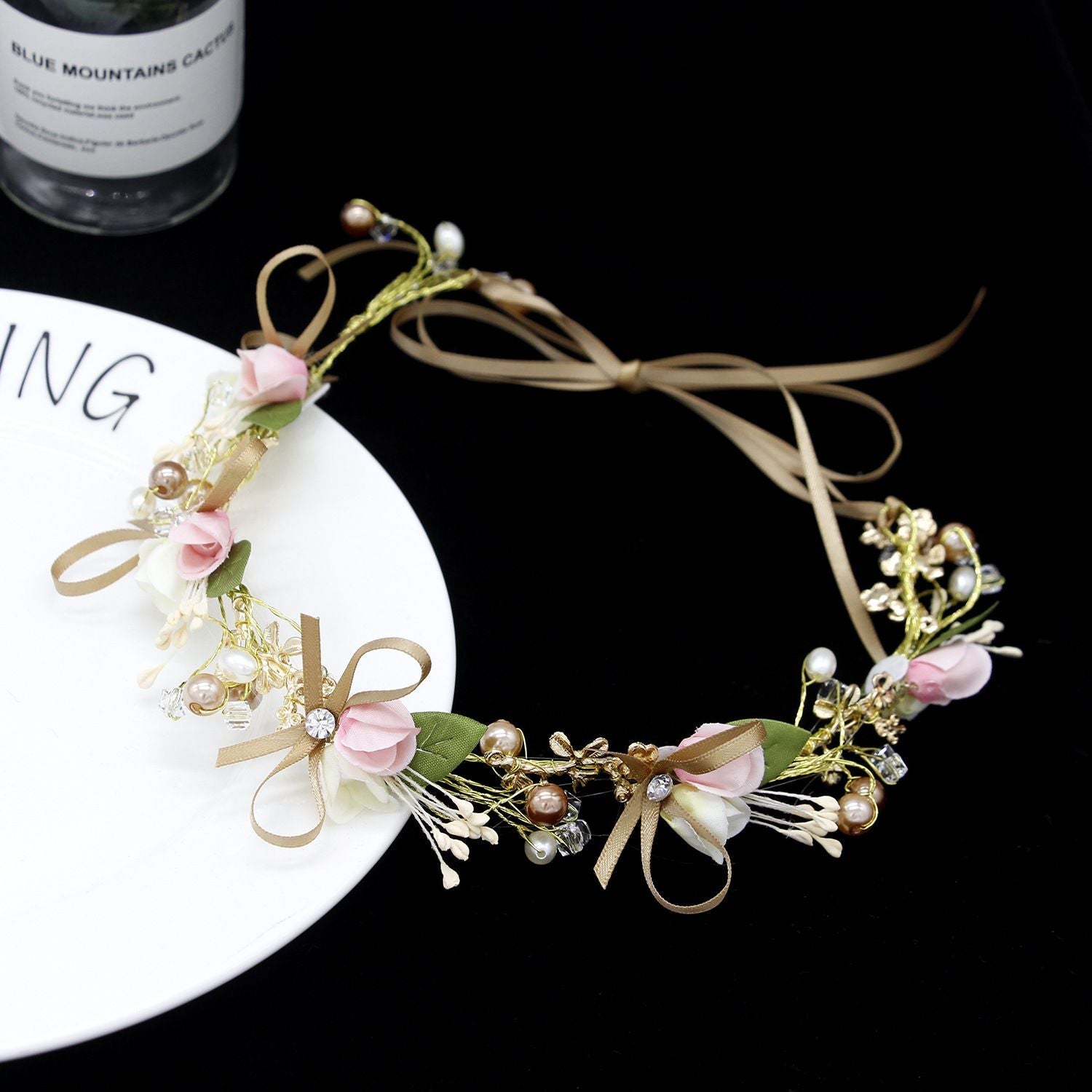 Ornements de la tête de couronne de fleurs pour enfants