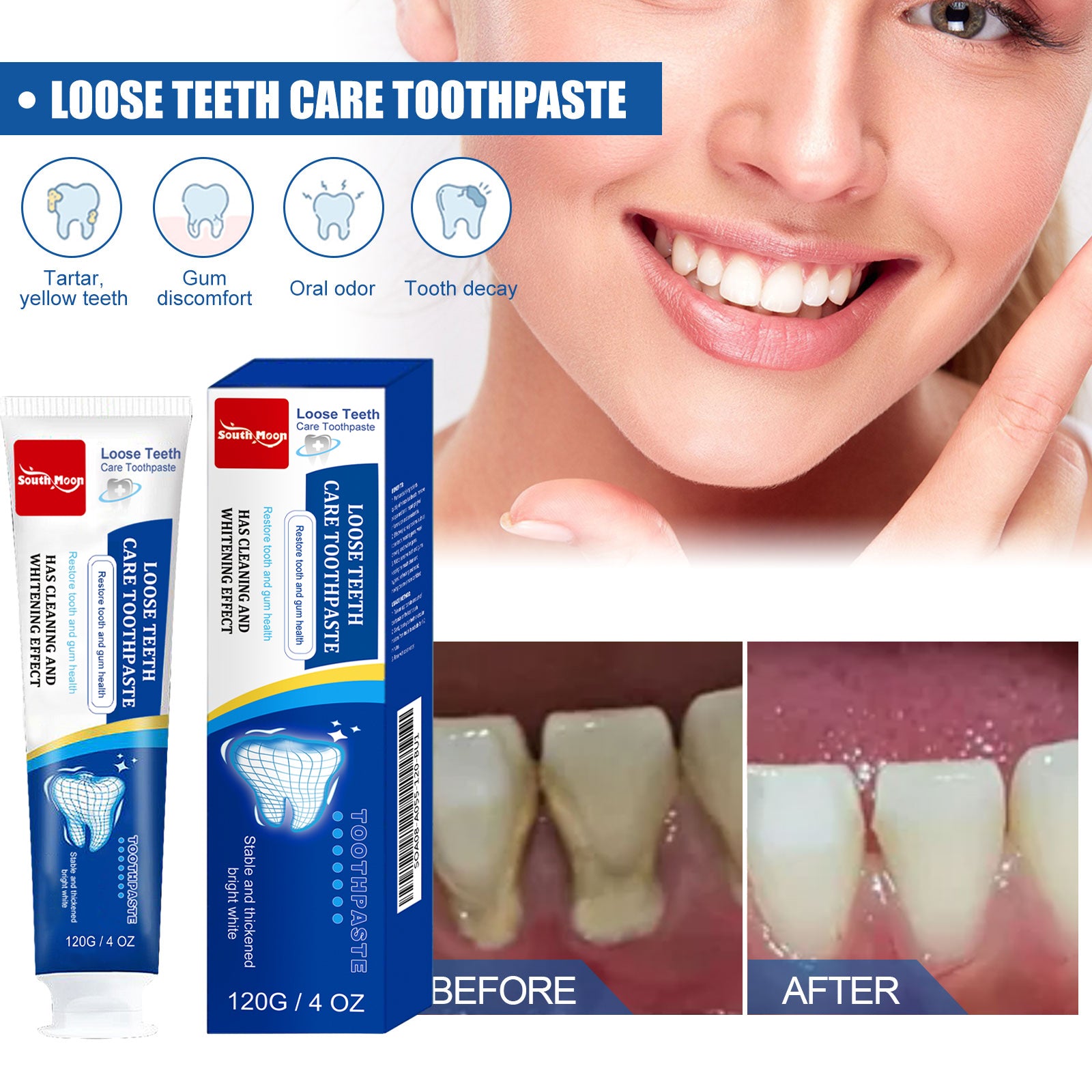 Gum Protection Dentifrice 120g 1box