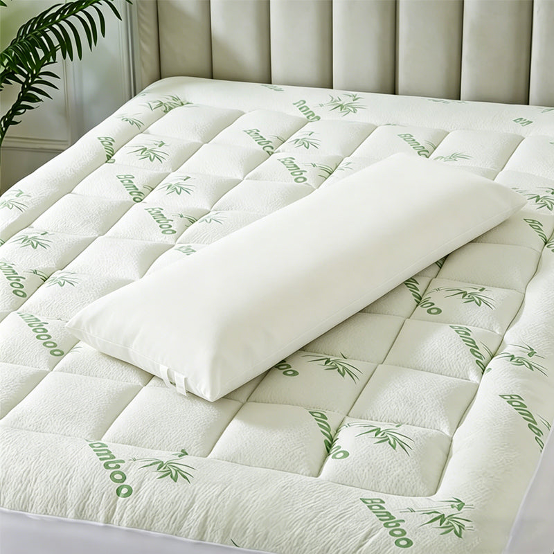 Solution de sommeil Topper matelas ultra doux taille Reine - Rayon dérivé de l'oreiller en bambou