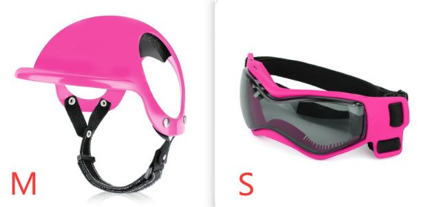 Casque de sécurité de moto de chat de chien Accessoires