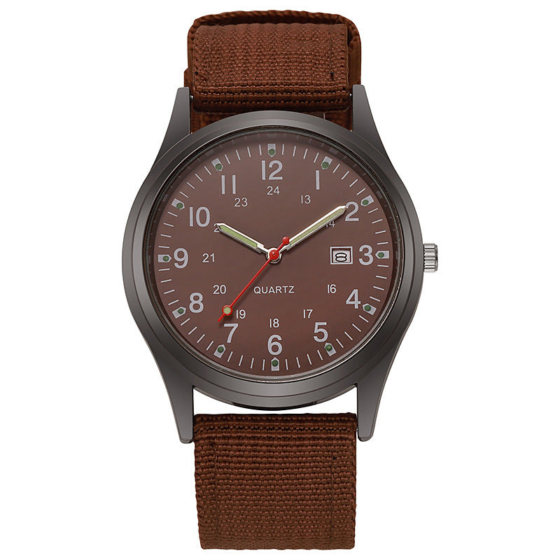 Hommes Casual Calendrier Sports Quartz Montre