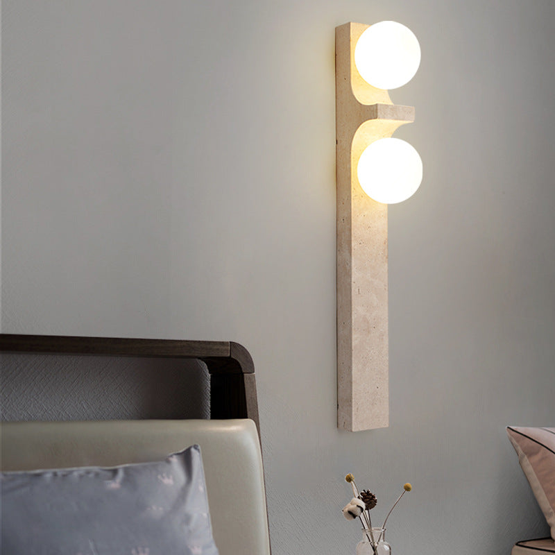 Simple Accueil Jaune Grès Ambient Mur de la bande décorative lumière