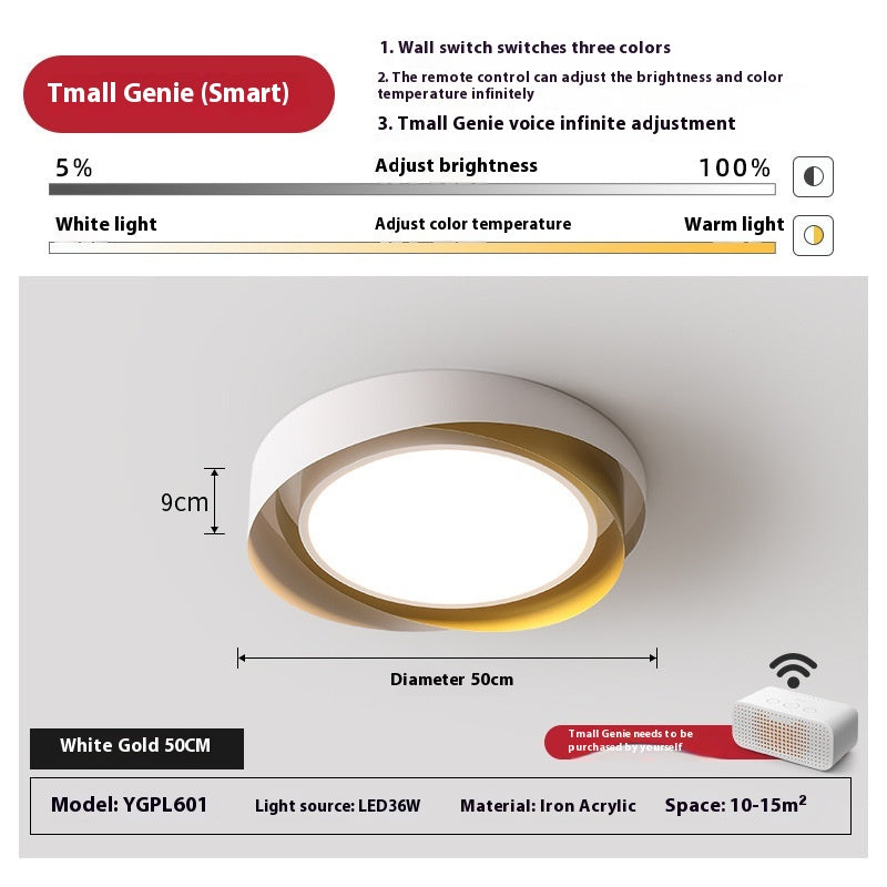 Lampe de plafond de chambre moderne et moderne