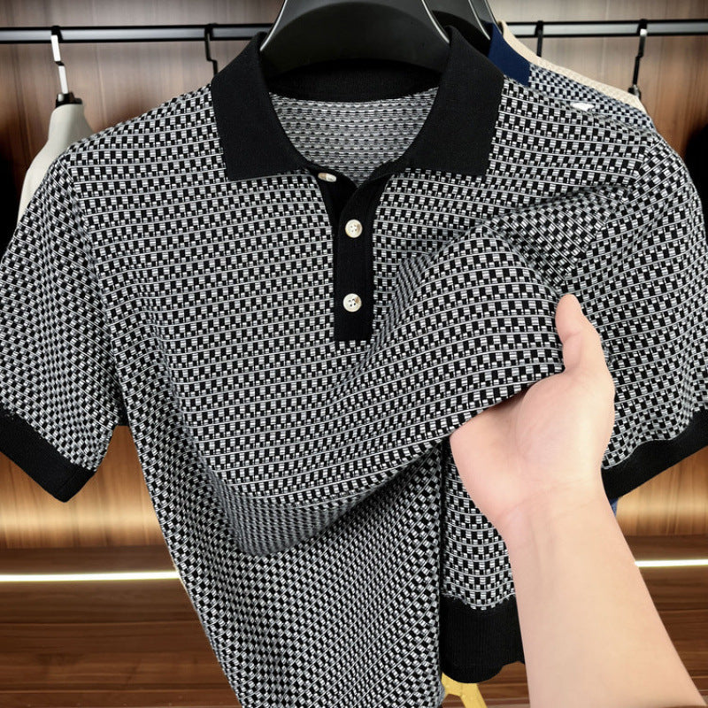 Polo confortable et respirant à manches courtes