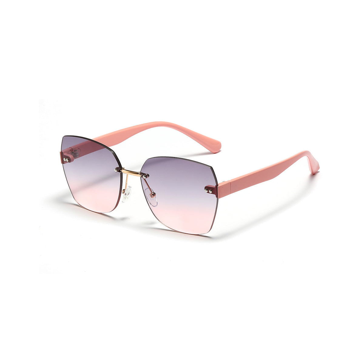 Lunettes de soleil haut de gamme Diamond Cut Edge pour femmes