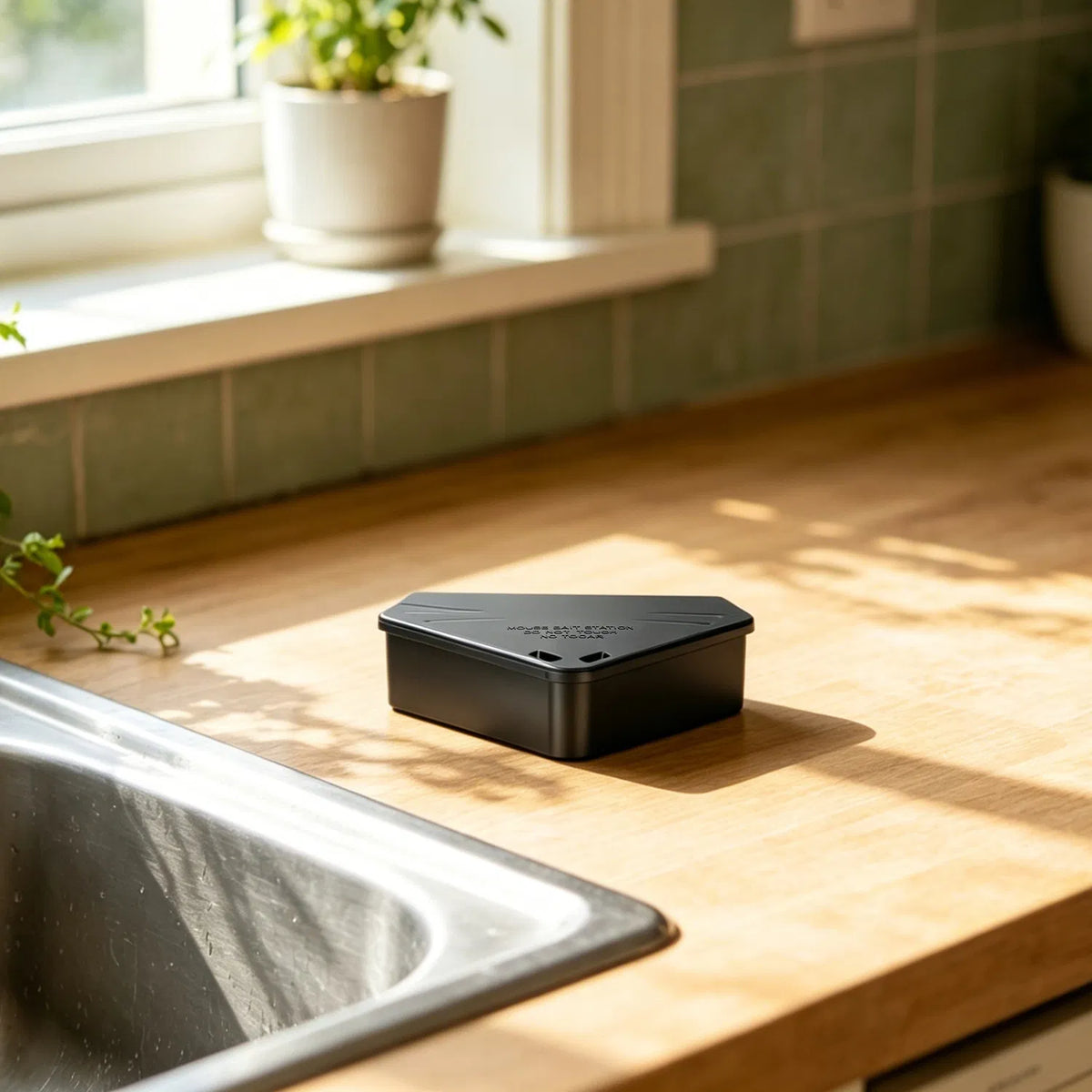 6 packs station d'appâts de souris avec clés résistant aux tambours intérieur extérieur boîte d'appâts Reus