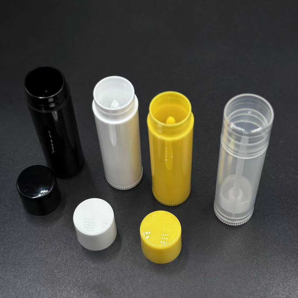 Tube rotatif en plastique pour distribuer des pâtes et des crèmes