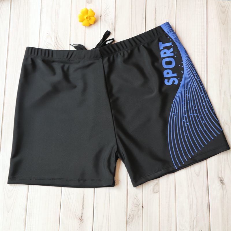 Trunks de bain imprimés de taille plus large pour hommes