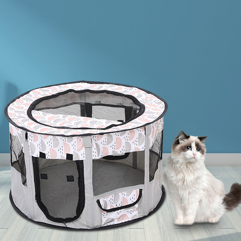 Tente fermée pliable pour chiens et chats