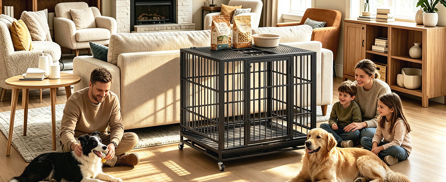 Crate de chiens lourds