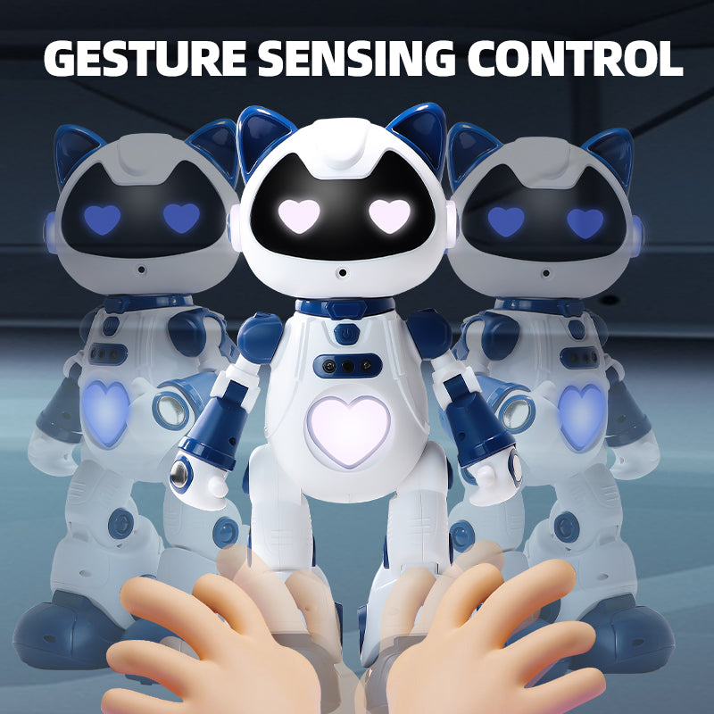 Programmation intelligente Gesture Induction Robot Spray Lampe Respirante Cool Jouets pour enfants