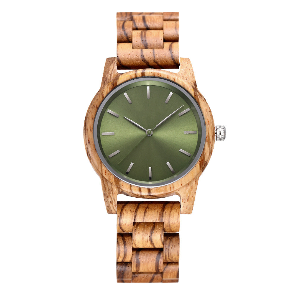 Ultra-mince Mode Simple Cadeaux Montre en bois