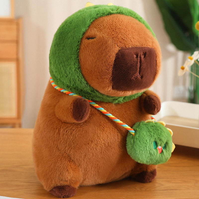 Jouet en peluche de transformation Capybara