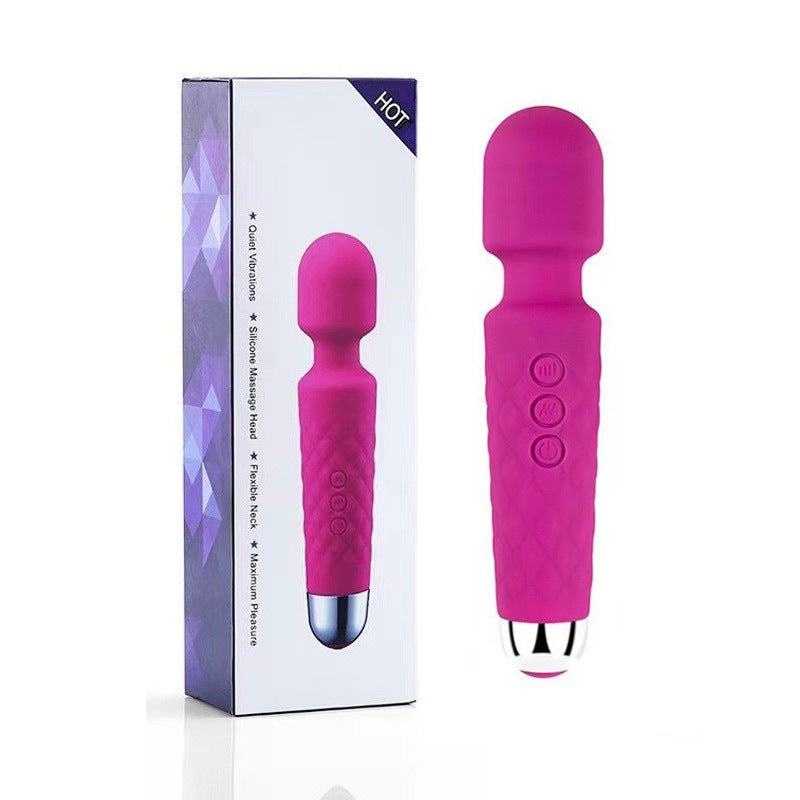 Jouet de silicone AV Rider à 20 fréquences
