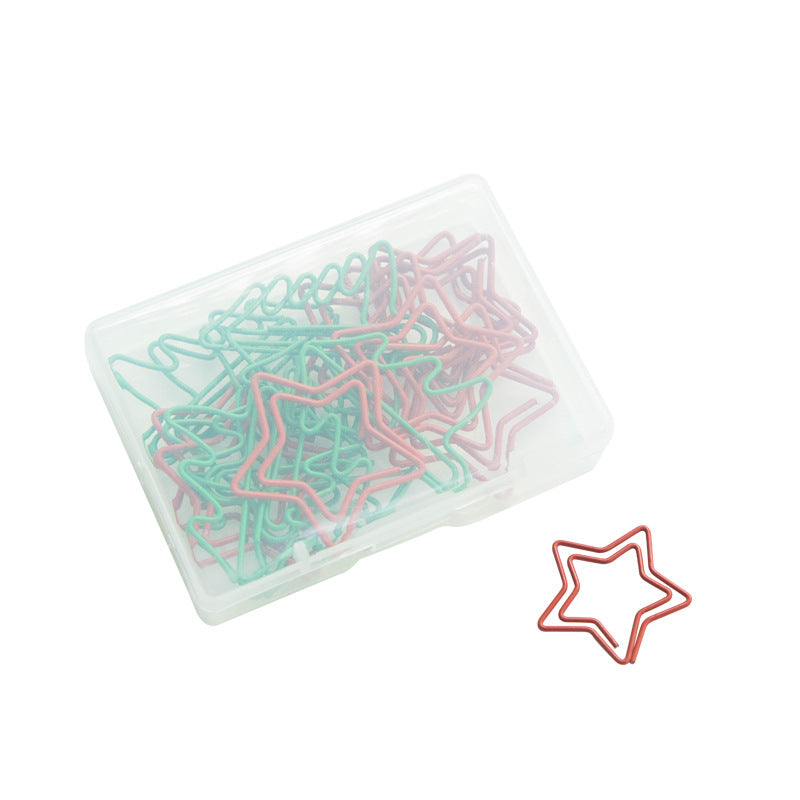 Noël Creative spécial en forme de clips de papier couleur 18 pièces