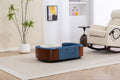 Style scandinave Lit de chien élevé Sofa Pet avec pieds en bois massif et noyer Bent Wood Bac