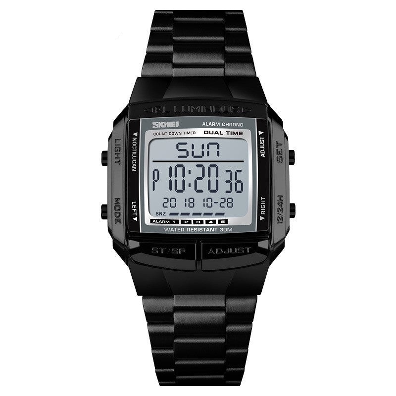 Skmei Fashion Trendy Multi-fonctionnel Homme Montre Sud-Est Asie Vente Waterproof Sports Bu