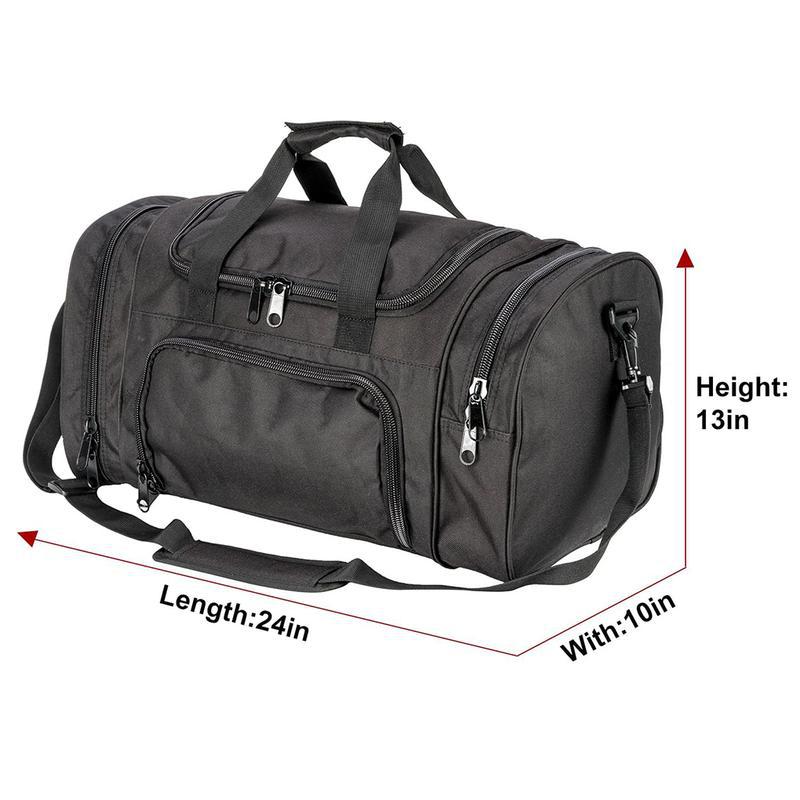Durable canvas gym bag