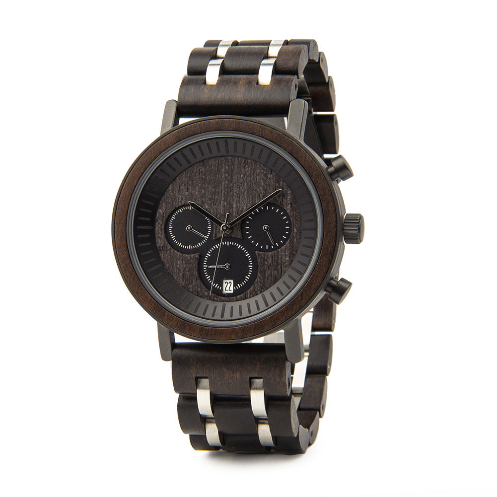 Montre analogique à quartz casual et élégant